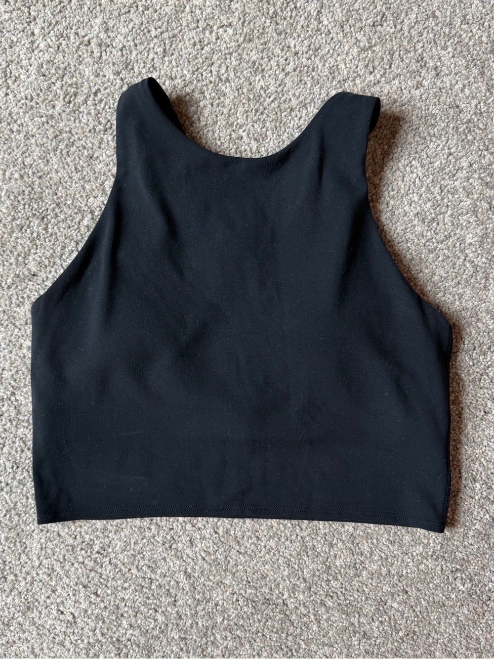 🎉Athleta Cropped Tank Bra, Women’s Size Sm, Black